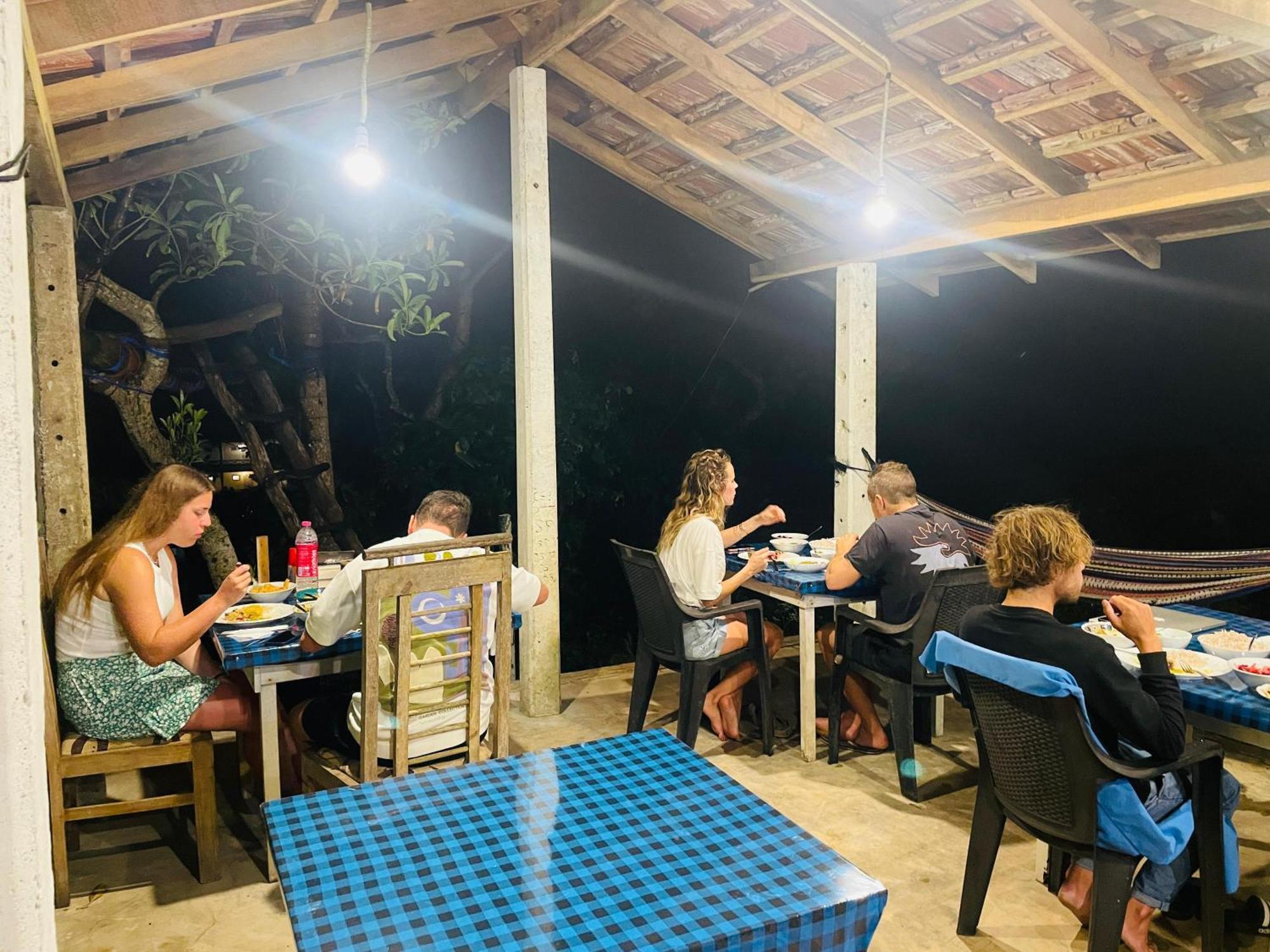 Bed and Breakfast Sky Mountain Cafe With Seaview Weligama Exterior foto